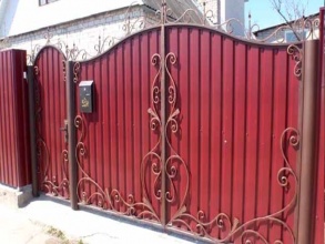 Калитка - пример 1 фото в Октябрьском